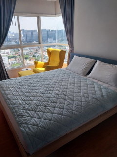 รูปภาพ T268 Condo for rent The Parkland Ratchada-Wongsawang, 2 bedrooms, beautiful room, fully furnished with washing machine.