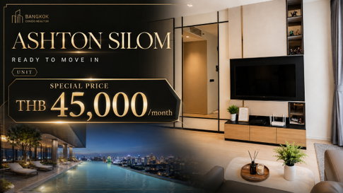 For Rent Ashton Silom 🚆 Prime Location | Near BTS Chong Nonsi | Fully Ready to Move In | Luxury Condo in Silom | A08646