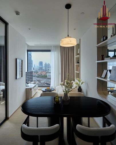 1-bed condo for rent, 47 sqm, Ashton Asoke - Rama 9