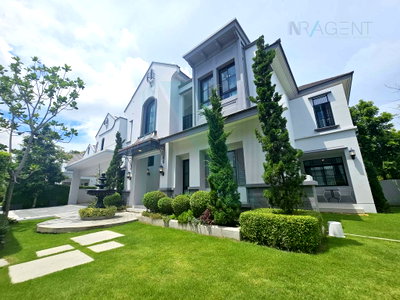 เช่าบ้านเดี่ยว ถนนศรีนครินทร์-ร่มเกล้า : 📌 ให้เช่าบ้านเดี่ยว 2 ชั้น นันทวัน พระราม9-กรุงเทพกรีฑาตัดใหม่ 5 ห้องนอน 5 ห้องน้ำ