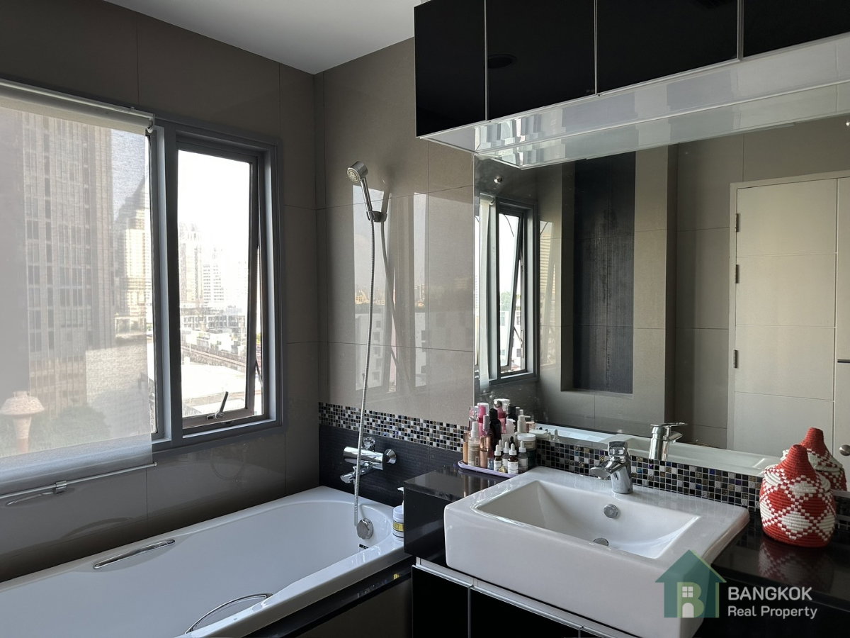 รูป The Crest Sukhumvit 34 – คอนโดให้เช่า 2 ห้องนอน ใกล้  BTS ทองหล่อ - รูปที่ 7/10