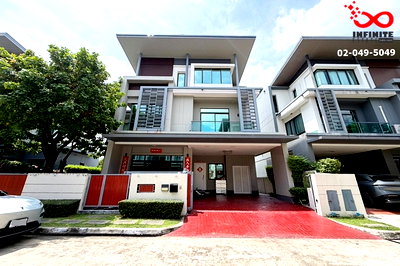บ้านเดี่ยว วิทยาลัยศิลปหัตถกรรมกรุงเทพ : ขายบ้านเดี่ยว 3 ชั้น นาราสิริ ไฮด์อเวย์ นวมินทร์ 111 - โยธินพัฒนา บ้านสวย ทำเลนวมินทร์ ใกล้ทางด่วนฉลองรัช