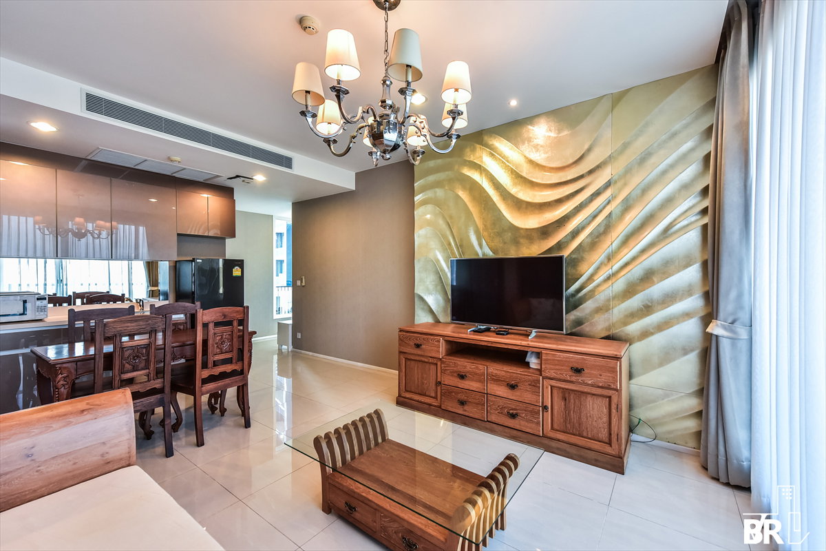 รูป เช่าคอนโด 💎 Menam Residences 2นอน 65ตร.ม. 45k 💎 ห้องสวย เฟอร์ครบ ใกล้ BTS สะพานตากสิน  - รูปที่ 2/12