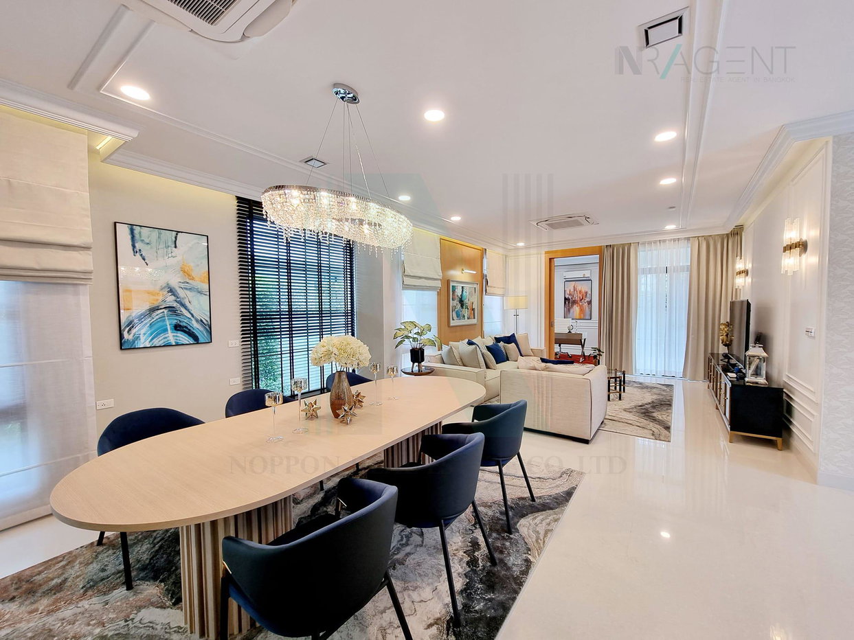 รูป 📌 ให้เช่าบ้านเดี่ยว 2 ชั้น นันทวัน พระราม9-กรุงเทพกรีฑาตัดใหม่ 5 ห้องนอน 5 ห้องน้ำ - รูปที่ 3/8