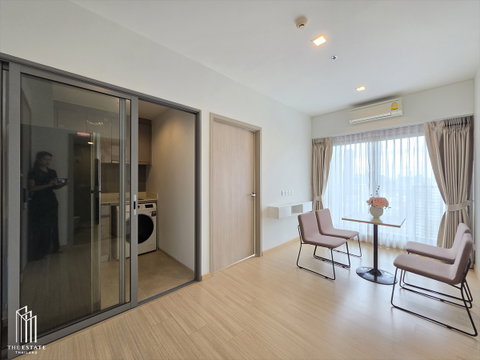 For rent Whizdom Connect 1 ห้องนอน + Flexi Room ชั้นสูง วิวเมือง @ 25,000 Baht