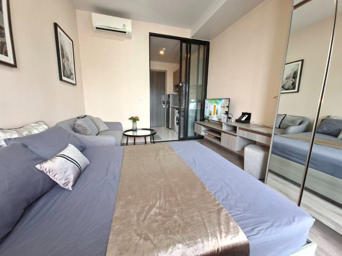 รูป 600 เมตรถึงBTSอ่อนนุช เดินสะดวก Knightsbridge Prime Onnut ชั้น30 วิวดี โล่ง ลมเย็น - รูปที่ 18/32