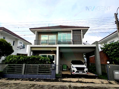 บ้านเดี่ยวให้เช่า : 📌 ให้เช่าบ้านเดี่ยว 2 ชั้น เดอะเบสท์ หทัยราษฎร์-ไทยรามัญ 3 ห้องนอน 3 ห้องน้ำ