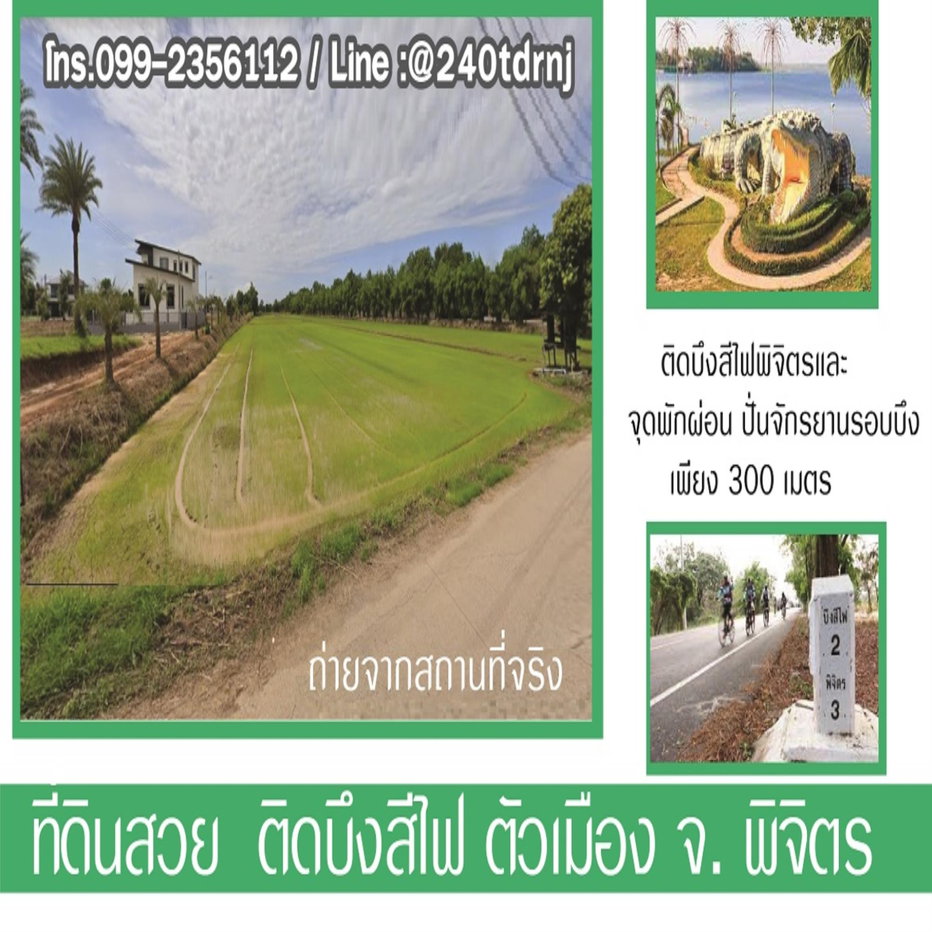 รูป ขายที่ดินโฉนด ใกล้บึงสีไฟ จ.พิจิตร - รูปที่ 4/16