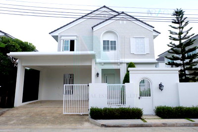 Houses for rent Bronson and Jacobs International  : 📌 For Rent 2-story House CHAIYAPRUEK BANGNA KM.15 3 bedroom 4 bathroom
