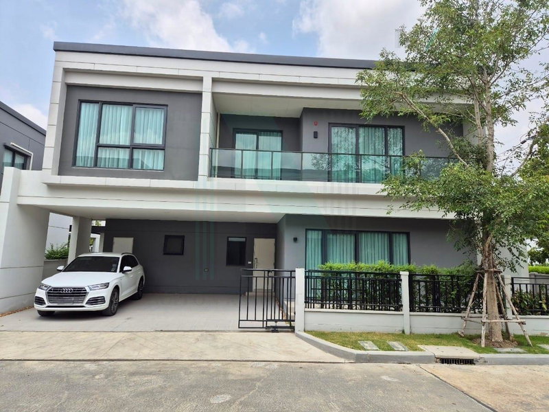 บ้านเดี่ยวให้เช่า : 📌 ให้เช่าบ้านเดี่ยว 2 ชั้น โครงการ เซนโทร บางนา 4 ห้องนอน 5 ห้องน้ำ