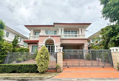 📌 For Rent 2-story House BAAN NANTAWAN SUANLUANG RAMA 9 4 bedroom 3 bathroom