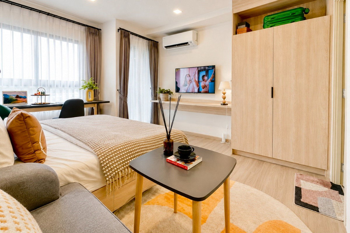 รูป ด่วน ! ห้องสวย ราคาดี ใจกลางเมือง ที่ The Base Downtown ขอนแก่น เริ่มเพียง 1.65 ลบ. - รูปที่ 3/14