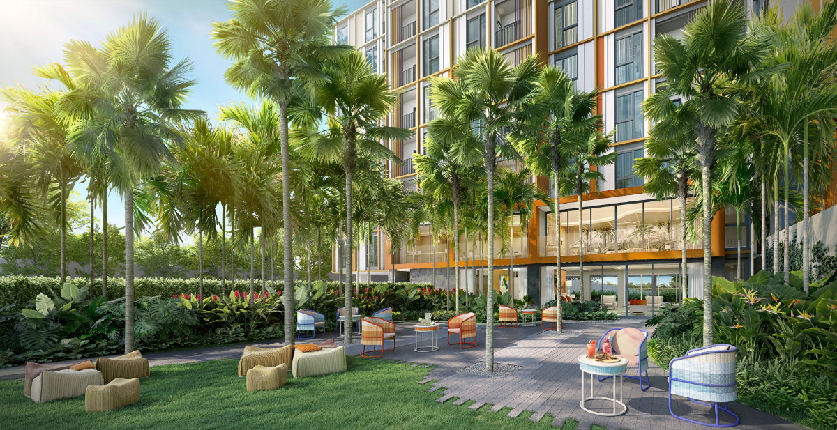 รูป 🔥 1 ห้องนอน วิวสระ | 3.49 ล้าน | THE BASE Rise Phuket - รูปที่ 6/15
