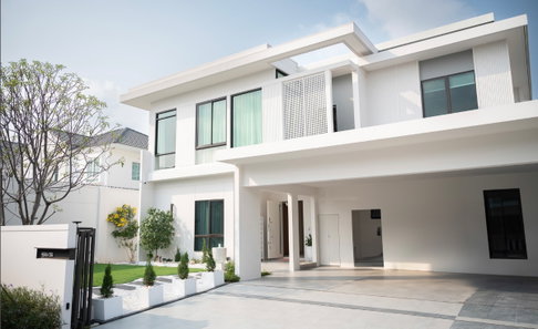 ขาย บ้านเดี่ยว 2 ชั้น ม. มัณฑนา บางนา กม.15 ใกล้มหาวิทยาลัยหัวเฉียวเฉลิมพระเกียรติ สนใจแอตไลน์ครับ@841qqlnr