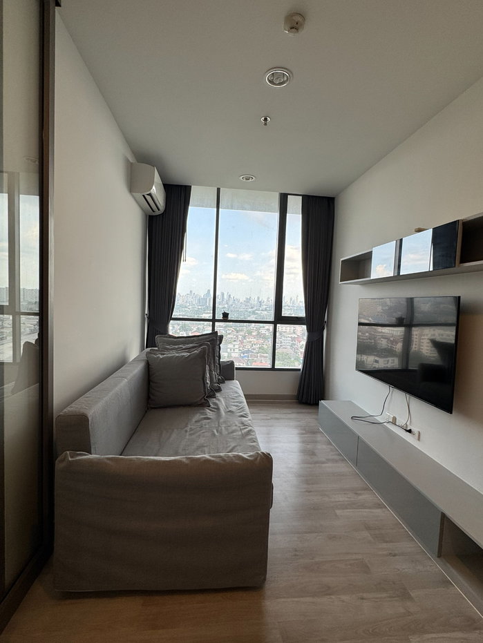 รูป ให้เช่า คอนโด นิช ไพรด์ เตาปูน 1-bed ขนาด 32 ตร.ม. ชั้น15 (มีเครื่องซักผ้า) 🆔 line: eyannie - รูปที่ 1/10