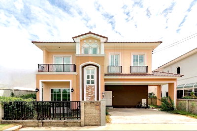 Houses for rent Bangkok : 📌 For Rent House GRANDIO RAMINTRA – WONGWAEN 2-story 4 bedroom 4 bathroom
