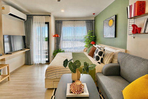 พลาดไม่ได้! ห้องพร้อมแต่ง 23.5 ตร.ม. จัดเต็มเพียงยูนิตเดียว | THE BASE Downtown ขอนแก่น