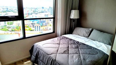 คอนโดให้เช่า : 🚝 ปล่อยเช่า Knightsbridge Prime Ratchayothin ห้องมุมเพดานสูง 3 เมตร ชั้นสูง 27 วิวตึกช้างคู่เมเจอร์รัชโยธิน ติด BTS! 🏙️