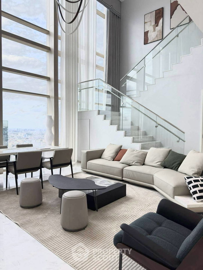 รูป คอนโด 4 ห้องนอน 360 ตร.ม. ชั้น 50 เลี้ยงสัตว์ได้ Four Seasons Private Residences Bangkok ใกล้ BTS สะพานตากสิน (ID 3182103) - รูปที่ 5/19