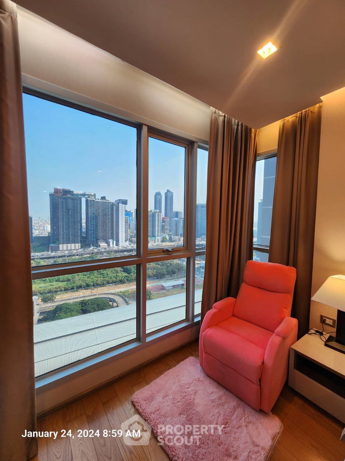 picture 100m To ARL Makkasan | 26th-Floor 2-BR At The Address Asoke (ID 824352) - 4/16