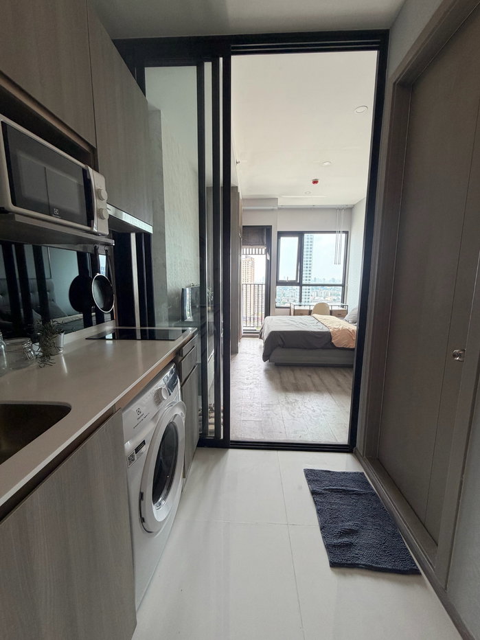 รูป 🔥 Knightsbridge Prime Onnut ห้อง 1 Bedroom ชั้น 24 วิวเมือง เพียง 18,000 บาท/เดือน ใกล้ BTS อ่อนนุช! 🏙️✨ - รูปที่ 10/11