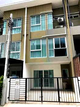Townhouses for rent Boromarajonani College Of Nursing Noppharat Wachi : 📌 For Rent 3-story Townhouse BLESS TOWN RAMINTRA 127 3 bedroom 3 bathroom