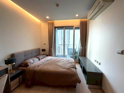 🏷️ P-8421 | The Address Asoke : Jacuzzi Bathtub, Luxury Living! Near MRT Phetchaburi 30,000 THB | Line ID: @easycondoplus | 099-229-6397