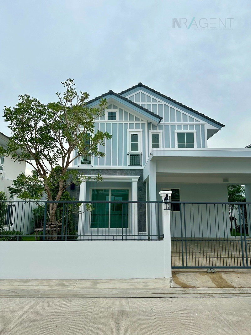 ขายบ้านเดี่ยว : 📌 ขายบ้านเดี่ยว โครงการ วิลลาจจิโอ 2 ศรีนครินทร์ - บางนา 2 ชั้น 3 ห้องนอน 3 ห้องน้ำ