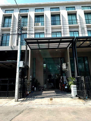 Townhouses for rent วิทยาลัยสิ่งแวดล้อม : 📌 For Rent 3-story Townhouse PATIO NGAMWONGWAN-PRACHACHUEN 3 bedroom 3 bathroom