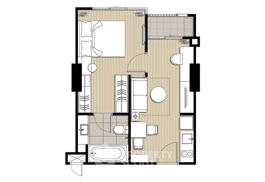 รูป ใกล้ BTS บางจาก 100 ม. | 1 ห้องนอน Ideo Sukhumvit 93 (ID 3183131) - รูปที่ 9/9