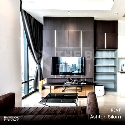Condos for rent : Rental Condo 🌃 Ashton Silom, 2BR 72 sq.m. 68K 💙 Rare Beautiful Unit, Near BTS Chong Nonsi 