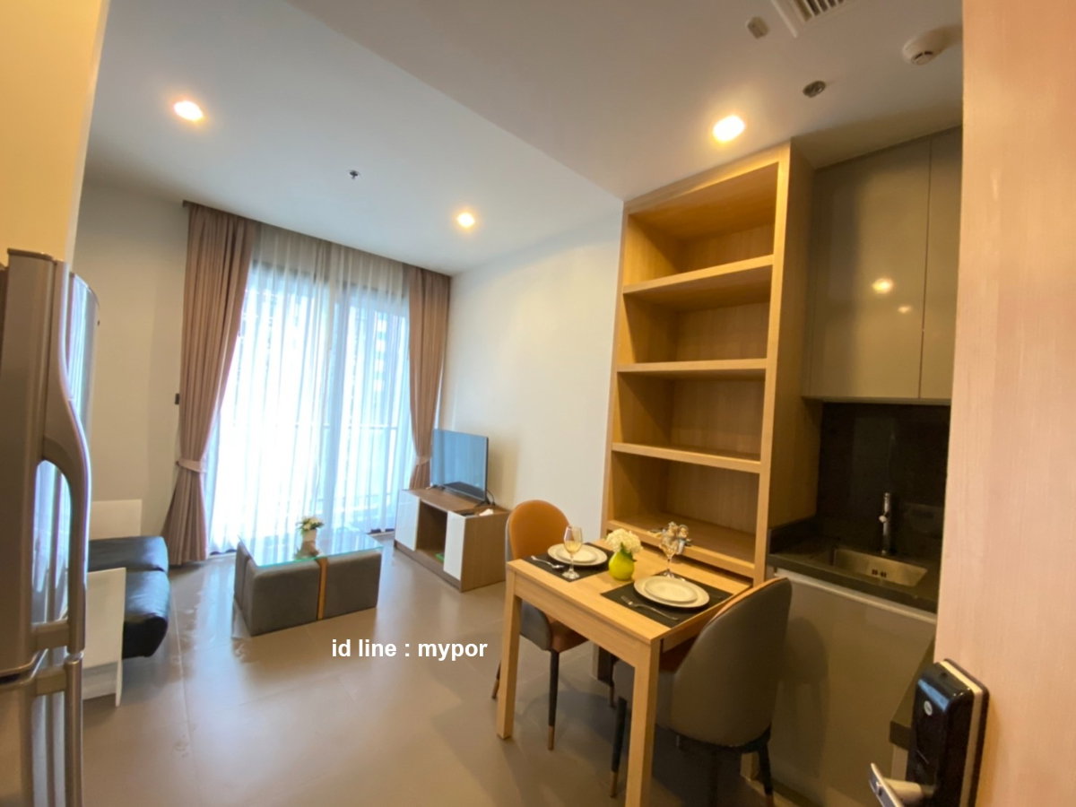 รูป ให้เช่าคอนโด เอ็ม  ลาดพร้าว  1 นอน 1 น้ำ พร้อมเฟอร์ฯเเละเครื่องใช้ไฟฟ้า - รูปที่ 6/8
