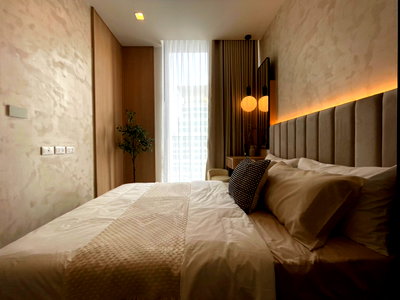 Condos for rent : PFD-08941 Condo for rent, Noble State 39, minimalist style room, fully furnished, ready to move in, near BTS Phrom Phong 🏙️✨