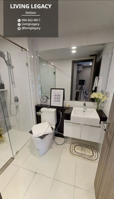 รูป TJLI2Z เช่าด่วน คอนโดมุม Supalai Prime Rama 9 | 2 นอน 48 ตร.ม. | ชั้น 3 | 23,000 บาท/เดือน | LINE: @livinglegacy - รูปที่ 8/10