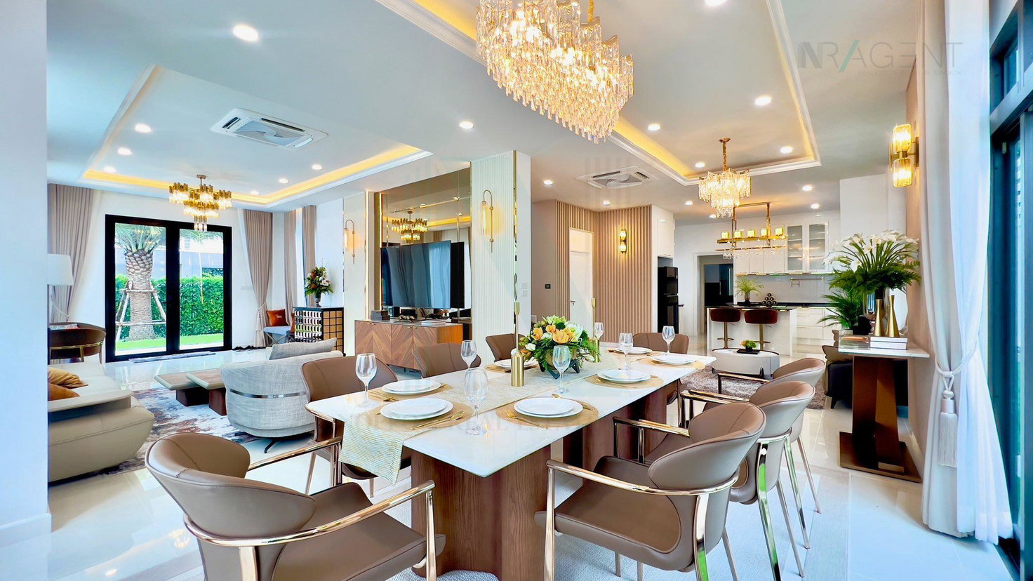 รูป 📌 ขายบ้านเดี่ยว โครงการ เพอร์เฟค มาสเตอร์พีซ สุขุมวิท 77 2 ชั้น 6 ห้องนอน 7 ห้องน้ำ - รูปที่ 2/8