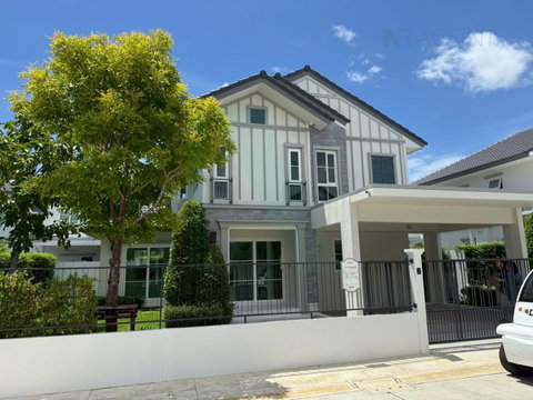 📌 For Rent 2-story House VILLAGGIO 3 SRINAKARIN - BANGNA 4 bedroom 3 bathroom
