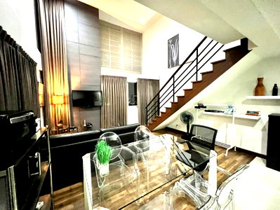 Condos for sale : LTH15853 - Duplex Condo for Sale Ratchadamri | The Rajadamri | 58 sq.m. | 1 Bed 2 Bath | BTS Ratchadamri | 5.15 MB