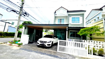 Houses for sale : 📌 For Sell Twin house THE VILLAGE BANGNA KM.10 2-story 3 bedroom 2 bathroom