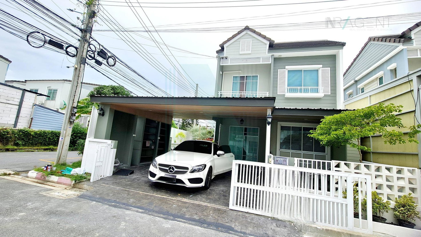 รูป 📌 ขายบ้านแฝด โครงการ เดอะ วิลเลจ บางนา กม.10 2 ชั้น 3 ห้องนอน 2 ห้องน้ำ - รูปที่ 1/8