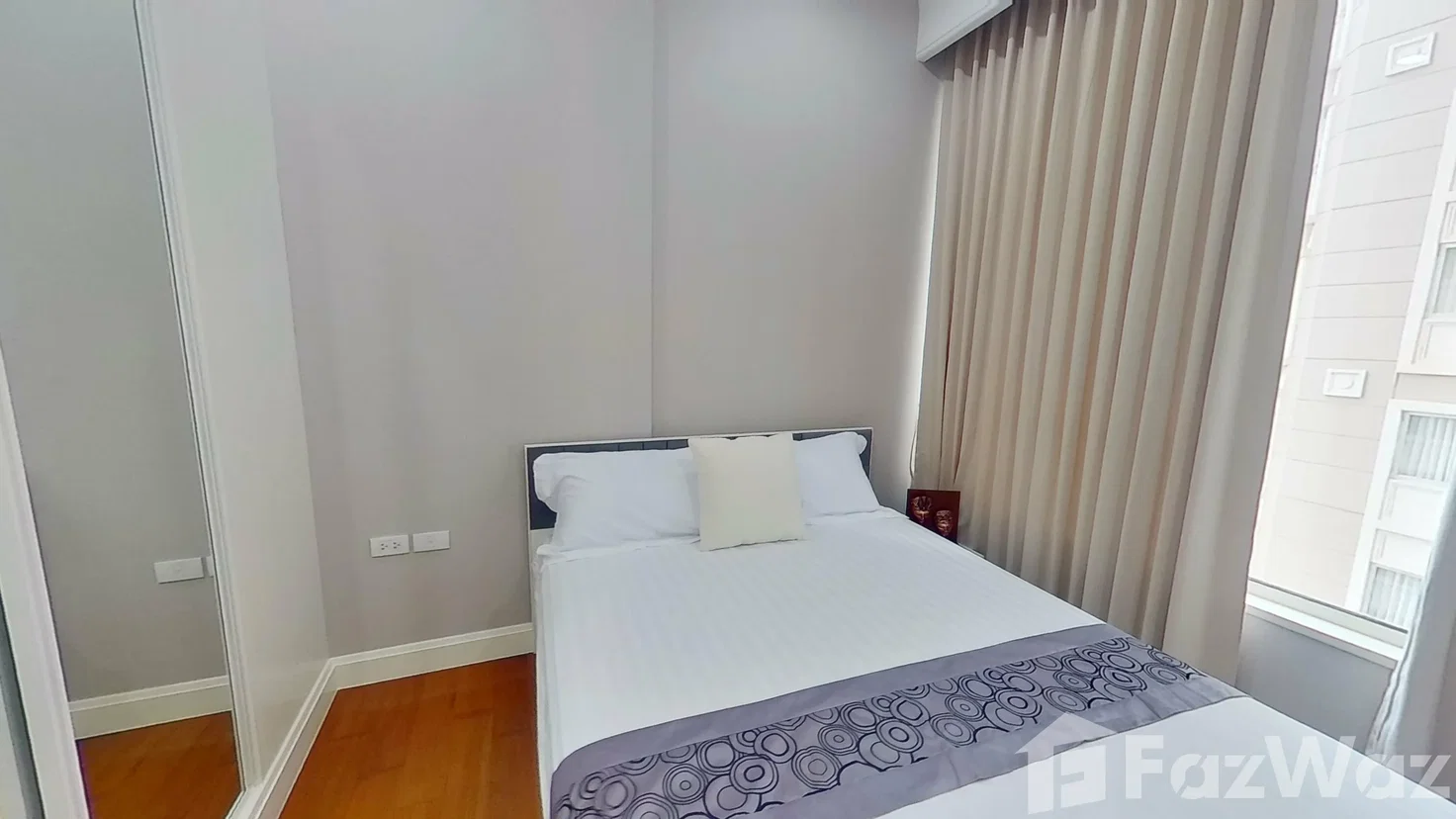 รูป คอนโดให้เช่า 2 ห้องนอน ในโครงการ คิว หลังสวน 36802 - รูปที่ 6/7