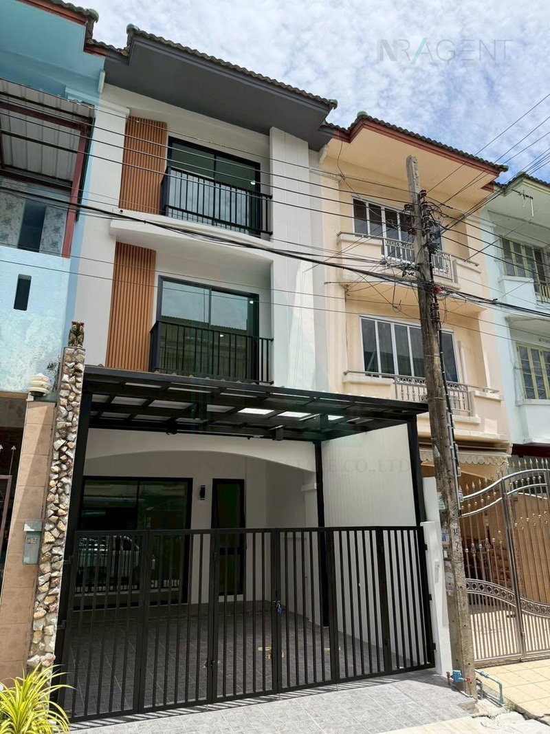 ขายทาวน์โฮม : 📌 ขายทาวน์เฮาส์ โครงการ บ้านสรานนท์ ปากเกร็ด 4 ชั้น 4 ห้องนอน 3 ห้องน้ำ
