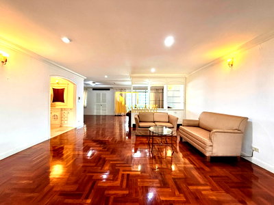 คอนโดให้เช่า : Windsor Tower | Spacious 3 Bedroom Condo For Rent - BR6366CD