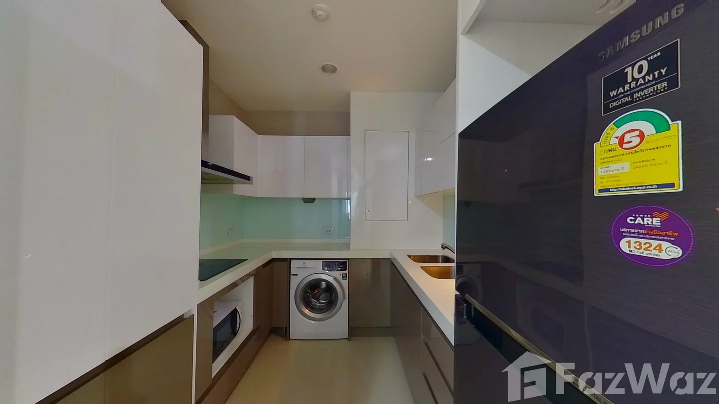รูป คอนโดให้เช่า 2 ห้องนอน ในโครงการ คิว หลังสวน 36802 - รูปที่ 2/7