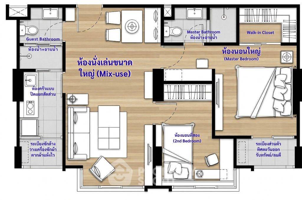 picture 2-BR Condo At U Delight @ Jatujak Station Near BTS Mo Chit (ID 2759736) - 8/8