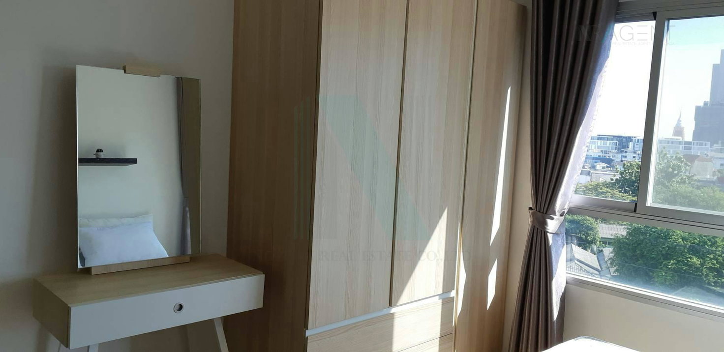 picture For rent Elio Del Rey STUDIO 7th floor Building C Punnawithi BTS station. - 4/8