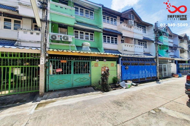 รูป ขายทาวน์เฮาส์ 3 ชั้น 19.2 ตร.ว. ถนนราชพฤกษ์ ซอยสวนผัก 19 ตลิ่งชัน ใกล้รถไฟฟ้าสายสีแดง สถานีตลิ่งชัน - รูปที่ 2/12