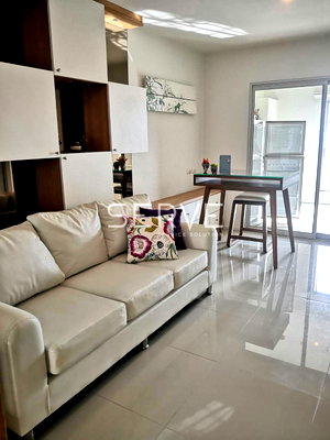 Condos for rent : 2 Beds Large Room City View Fully furnished   Condo Good Lacation Close To MRT Phra Ram 9   @  Aspire Rama 9