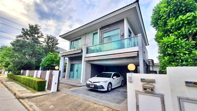 เช่าบ้านเดี่ยว ถนนศรีนครินทร์-ร่มเกล้า : 📌 ให้เช่าบ้านเดี่ยว 2 ชั้น เพอร์เฟคเพลส กรุงเทพกรีฑา 4 ห้องนอน 3 ห้องน้ำ