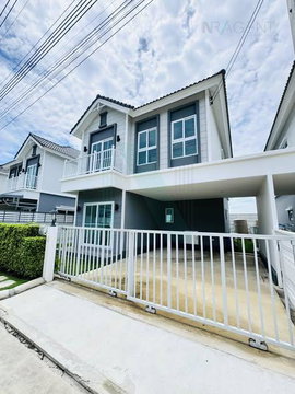 📌 ให้เช่าบ้านแฝด 2 ชั้น สิวารมณ์ เนเจอร์พลัส 2 สุขุมวิท-บางปู 4 ห้องนอน 3 ห้องน้ำ