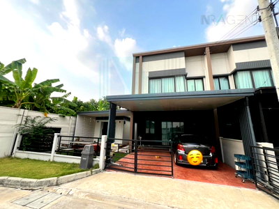 Townhouses for rent Makro Bangbuathong : 📌 For Rent 2-story Townhouse PLENO RATTANATHIBET-BANGYAI 3 bedroom 4 bathroom